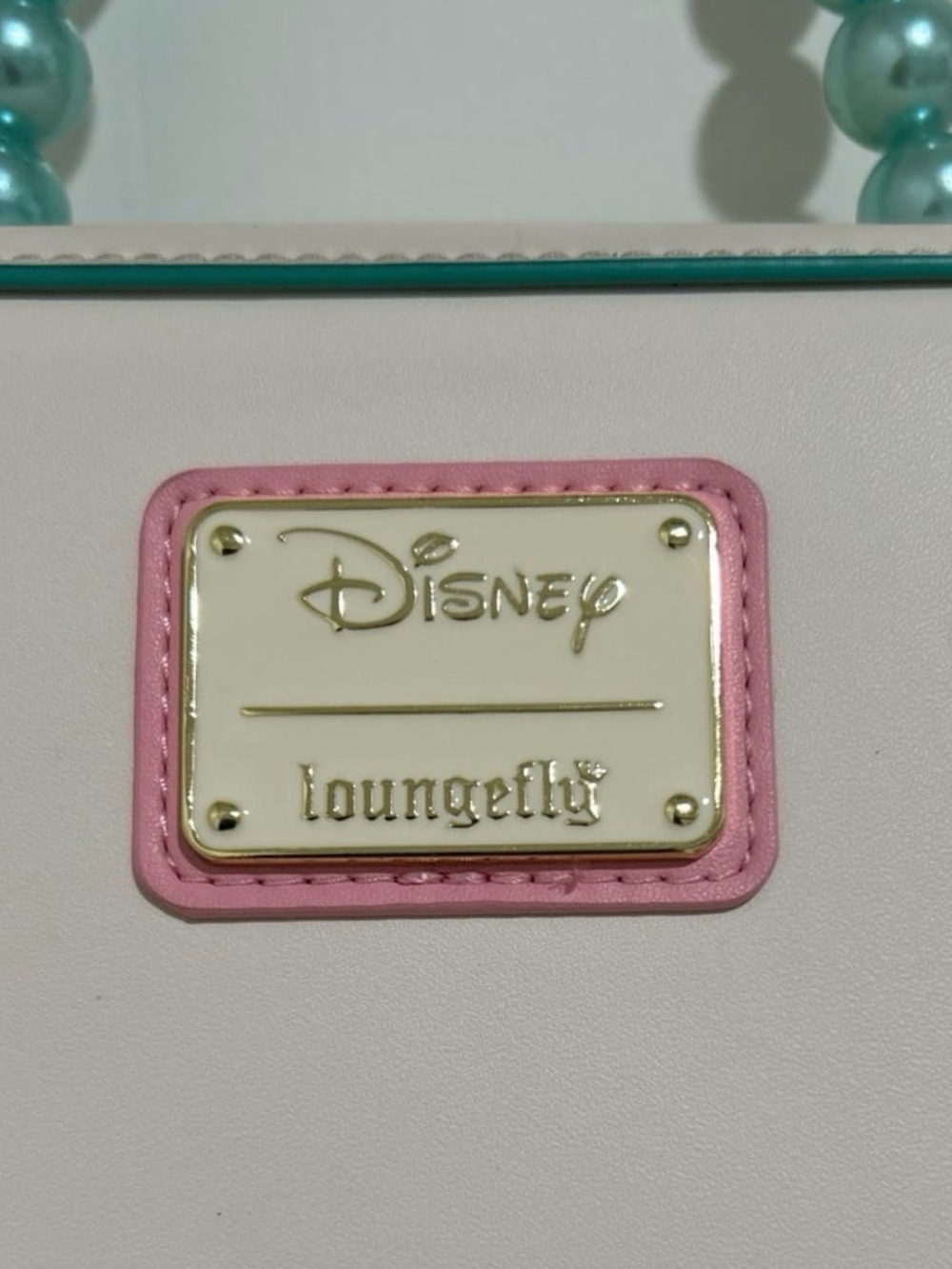 Loungefly Disney Cinderella Gus and Jaq Bead Handle Crossbody Bag - Picture 6 of 10